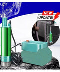 Compact Compatible With Makita 18-Volt Rechargeable Battery Powered 2 In 1 Electric Transfer Pump for Diesel Oil and Water