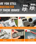 Common battery connector issues: melting, rust, terminal instability, broken parts, loose connections, crimping faults.