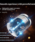 Beefed-Up 48V 2000W Brushless DC Motor internal view with copper core showing 6mm phase wire and temp sensor