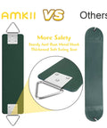 Beefy Heavy Duty Swing Seat With Metal Triangle Rings For Kids And Adults, Replacement Outdoor Swing Set Accessory, Green