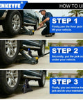 Step-by-step guide using Heavy Duty 6 Ton Jack Stands With Double Pin Locking And Rubber Tops Large Foot Base for vehicle maintenance