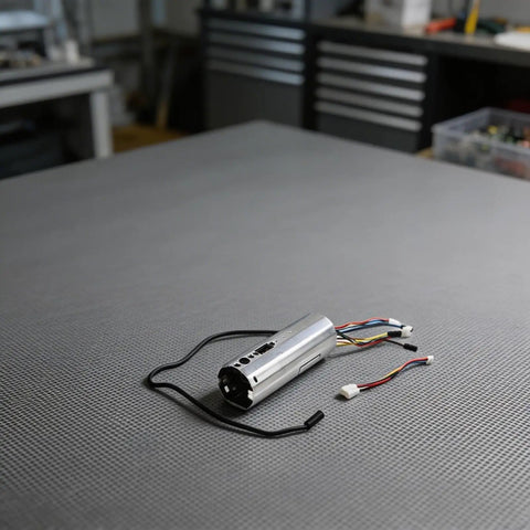 Electric Skateboard Controller Board Replacement For ES1 ES2 ES3 ES4 With Aluminum Housing No 9 Motherboard on a workbench