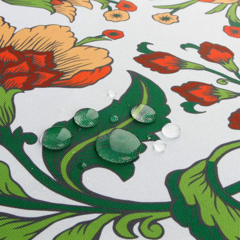 60 Inch Round Waterproof Tablecloth With Umbrella Hole And Zipper For Indoor Outdoor Use Spillproof Polyester Patio Cover With Stain And Shrink Resistant Finish Ideal For Backyard BBQs Picnics And Garden Tables