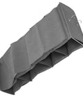 Kickass Multi Layer Closet Hanging Storage Bag And Solid Non Woven Wardrobe Organizer With Heavy Duty Reinforced Seams for ties and scarves.