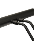 Close-up of the 12 LED Piano Desk Lamp With Dimmer in Oil Rubbed Bronze showing adjustable arm and 12-inch shade, ideal for home studio.