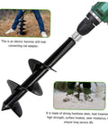 Beast Heavy Duty Garden Drill Adapter for Earth Augers and Hammer Drills Steel Construction Drill Chuck Converter