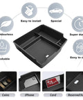 Kia Carnival 2025 2026 Center Console Organizer Tray With Coin Holder And Armrest Storage Box Fits LX LXS EX SX SX Prestige Premium ABS