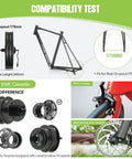 Compatibility test for Beast 48V 1000W Rear Hub Electric Bike Conversion Kit For 20 And 26 Inch Fat Tire Bikes display