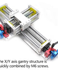 Rock Solid Linear Stage Actuator With SFU1605 Ball Screw And Manual Guide delivering smooth 600mm stroke, aluminum structure.