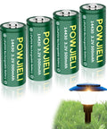 LiFePO4 14430 Rechargeable Battery 3.2V 500mAh Four Pack For Solar Garden Lights Toothbrush Shaver Flashlight And Other