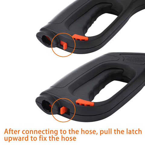 Replacement Pressure Washer Gun Kit With 2000 PSI Max And 12.2 Inch Wand Fits Portland Husky Black Decker Ford Pulsar
