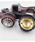 Top Tier Pneumatic Paint Sprayer With 1.3 Mm Stainless Steel Nozzle Kit close-up showing nozzle and gun detail.