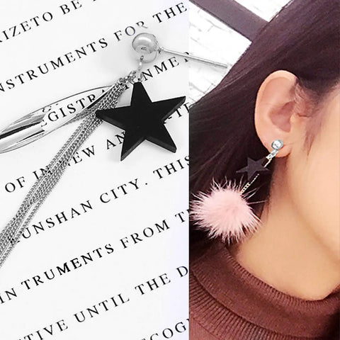 100 Pcs White K Ball Earring Studs With Loop Backs Hypoallergenic Posts For Jewelry Making Craft Projects And DIY Earring Supplies Ideal For Custom Studs Hoops Bead Jewelry And Creative Jewelry, star tassel earring