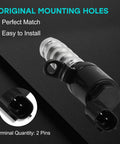 Beefed-Up Oil Control Valve Solenoid For 1.6L L4 Engine With Variable Valve Timing, OCV Solenoid OEM 918024 243552B700, side view