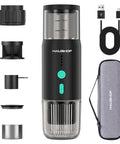 Portable Electric Espresso Machine With 20 Bar Pump, Fast Heat Up On The Go Coffee Maker USB C Rechargeable with accessories