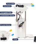 Electric Fuel Pump Module Assembly For Chevy Tahoe GMC Yukon Cadillac Escalade V8 4.8L 5.3L 6.0L Gas Only With Pressure Sensor