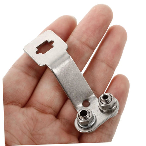 Hand holding Pro Fencing Epee Socket Replacement For Safer Training Easy Install Durable Metal Socket Adapter