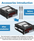 Ultra Precise S Type Load Cell Sensor With Indicator For Real Time Weight Readouts And Crisp Pro Grade Accuracy At 0.05 Percent Durable Alloy Pro Kit For Force Testing And Precision Validation With Easy Calibration. Before and after installation of indicator accessories