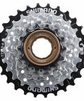 MFTZ510 6 Speed Freewheel 14-28T For Bikes Beefed-Up Steel Build Crisp Shifts Higher Resistance Lightweight Feel Component