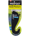 Good Posture Orthotic Insole For Men 8 To 13 With Lightweight Arch Support And Stabilizing Heel Cup in retail packaging