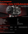 Built Tough Air Conditioning AC Compressor With Clutch Fits Hyundai Elantra 2011 To 2013 detailed specs on display.