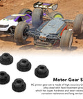 Five Piece RC Pinion Gear Set For 1 To 10 Scale Cars, 48DP 5.0mm Pinions In 30T 31T 32T 33T 34T, High Hardness CrMo Alloy Steel