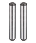Two Three Eighths Inch Dowel Pins Two Inches Long Heat Treated Alloy Steel Built To Last With Extra Hardness Bright Finish Pack Of 2