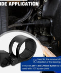 Inner Tie Rod Removal Tool Three Eighths Inch Drive Universal Low Profile Design For Easiest Inner Tie Rod Removal And Installation