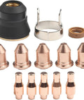 All In One 13 Piece Plasma Cutting Consumables Kit For 45A Plasma Cutter Includes Nozzles 56811 And Electrodes 56255 56576