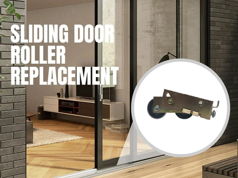 Two Pack Tandem Roller Assembly For Sliding Glass Doors Replacement And Patio Glass Door Repair Fix Smooth Sliding With Durable Wheel Set Compatible With DR-269-SP, steel roller