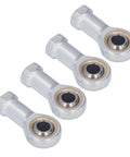 Bulletproof Spherical Rod End Bearings 4 Pack featuring genuine right hand thread, self aligning design with a 10mm bore.