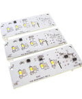 Fridge And Freezer Light Bulb Replacement Kit For Kenmore And Maytag, Includes Wpw10515058 One Pack And W10515057 Two Pack