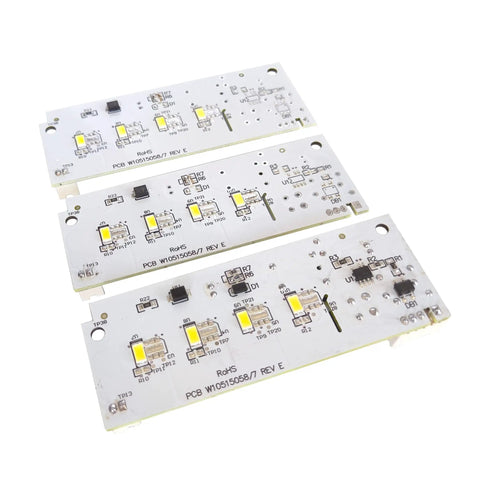 Fridge And Freezer Light Bulb Replacement Kit For Kenmore And Maytag, Includes Wpw10515058 One Pack And W10515057 Two Pack