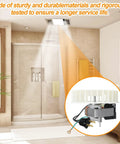 Bathroom Exhaust Fan Motor Replacement Kit With Blower Wheel For Models 665P 665RP 665RSP 605P 605RP 668P 668RP 9905 9965 VH668P Beastly Power Easy Install shown in a bathroom setup with shower.
