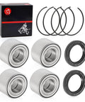 Heavy Duty Front And Rear Wheel Bearing Set 30x60x37mm With Circlip For Maverick Commander Outlander Renegade Max shown with seals