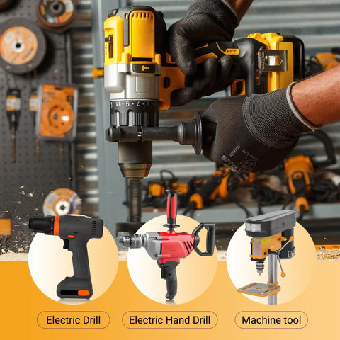 Heavy Workhorse Forstner Drill Bits For Woodworking, 3/4 Inch High Carbon Steel Round Noses, Clean Flat Bottom Holes For Lumber And Job Site Framing, 3 Piece Shop Ready Bundle with electric drill tools.
