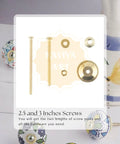 Chef Kiss Quality Handcrafted Blue And Gold Ceramic Drawer Knobs For Dressers With Rustic Boho Farmhouse Hardware Vibe Totally Slaps For Your Kitchen Cabinet Decor Upgrade Pack Of 10 - includes screws and hardware.