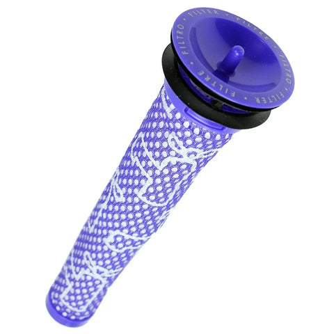 Purple replacement pre-motor filter from the Replacement Pre Motor Filter Kit For Dyson V6 V7 V8 And DC59 DC58 DC61 DC62 Cordless Vacuums 8 Plus 1 Pack Easy Snap In Filters For Strong Suction And Cleaner Air.
