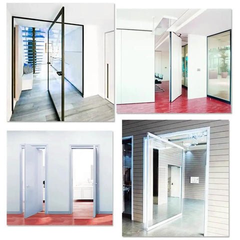 Heavy Duty 360 Degree Cabinet Pivot Hinge Smooth Spinning 304 Stainless Steel Secret Door Fixture Easy Peasy Diy Mount Built Tough No Sweat Installation Reliable Cupboard Hardware Set Size One Hundred Millimeters