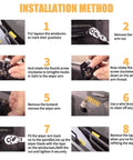 Installation steps for Battery Terminal And Wiper Arm Puller Tool, Heavy Duty Post Clamp Removal Device For Battery Posts And Windshield Wiper Arms, Spline Fit Bearing Remover, Safe And Easy Terminal Clip Puller For DIY Repairs And Maintenance, No Fuss.