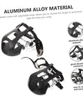 Replacement Pedals For Exercise Bikes Recumbent And Upright Durable Fitness Bike Pedals Easy Install Aluminum Alloy Material