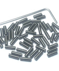 50 Piece 4-40 x 5/16 Inch Stainless Steel Allen Socket Set Screws Grub Hex Head With 1.27mm Allen Wrench 304 Stainless No Burr