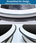 Precision Fit No Drill Rear Trunk Spoiler For Tesla Model Y Juniper 2025 2026 Upgrade with streamlined arc design.