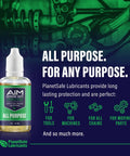 Extreme Duty Lubricant 3 In 1 Oil For Home, Garage And Gym Equipment, Rust Busting Penetrates Deep, Quiet Squeaks, Cleans And Protects Hinges, Doors, Tools And More, Small Bundle 1oz Plus 4oz, Made In USA bottle 1oz