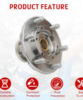 Beefy Front Wheel Bearing And Hub Assembly For Toyota Tacoma 1995 2004 4WD With 2.4L 2.7L Or 3.4L Engine Replacement Kit