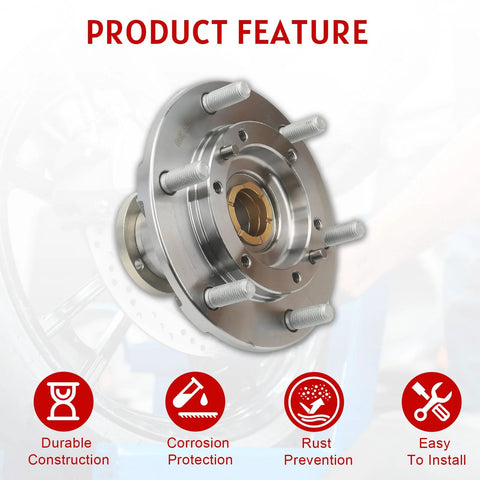 Beefy Front Wheel Bearing And Hub Assembly For Toyota Tacoma 1995 2004 4WD With 2.4L 2.7L Or 3.4L Engine Replacement Kit