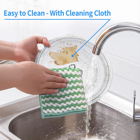 Hands cleaning 9.6 Inch Microwave Glass Turntable Plate Replacement For Panasonic Models With Eleven Sixteen Inch Y Type Coupler