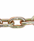 Heavy Duty 3/8 Inch 20 Foot G70 Transport Binder Chain With Clevis Grab Hooks For Towing Logging And Tie Down Binding Equipment Road Ready