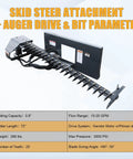Beast Mode Sickle Bar Mower For Skid Steer Loaders With 72 Inch Cutting Length and 0.8 Inch Cutting Capacity Gerotor Motor Drive
