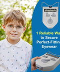Digital Pupilometer With LCD Display And Memory PD Meter For Eyewear Fitting Pupillary Distance Tool Precision Optical Instrument 45 To 82mm Great For Eye Pros And Shops Quick Readouts Memory Recalls Last Five PD Measurements Easy Onehanded, held in hand